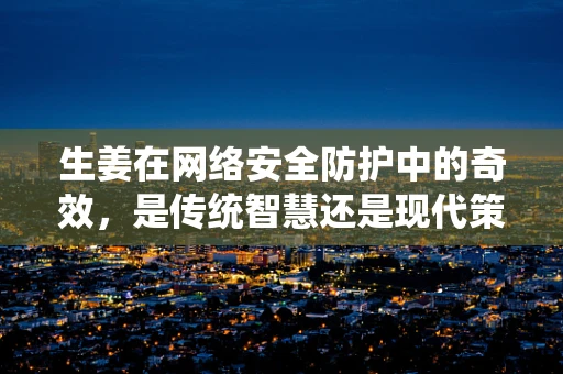 生姜在网络安全防护中的奇效，是传统智慧还是现代策略？