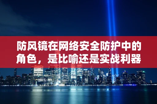 防风镜在网络安全防护中的角色，是比喻还是实战利器？