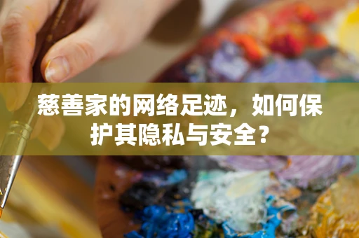 慈善家的网络足迹，如何保护其隐私与安全？