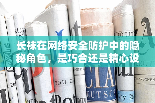 长袜在网络安全防护中的隐秘角色，是巧合还是精心设计？