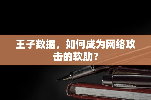 王子数据，如何成为网络攻击的软肋？