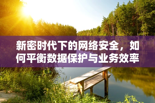 新密时代下的网络安全，如何平衡数据保护与业务效率？