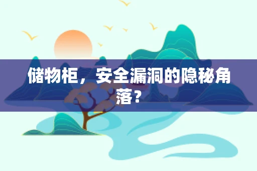 储物柜，安全漏洞的隐秘角落？