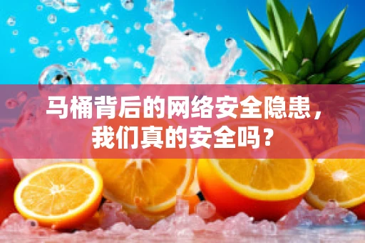 马桶背后的网络安全隐患，我们真的安全吗？