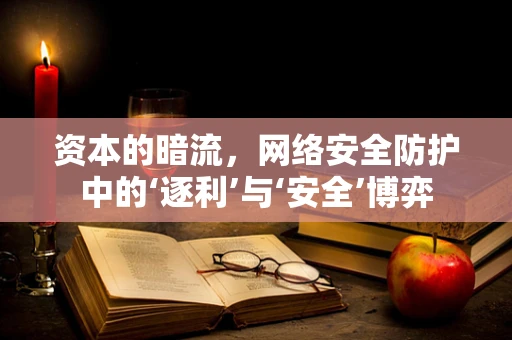 资本的暗流，网络安全防护中的‘逐利’与‘安全’博弈