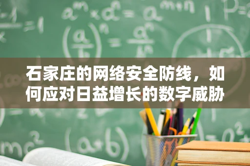 石家庄的网络安全防线，如何应对日益增长的数字威胁？