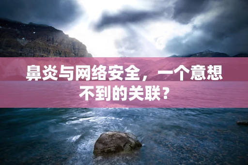鼻炎与网络安全，一个意想不到的关联？