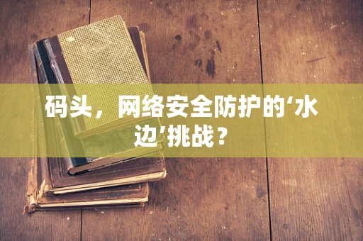 码头，网络安全防护的‘水边’挑战？