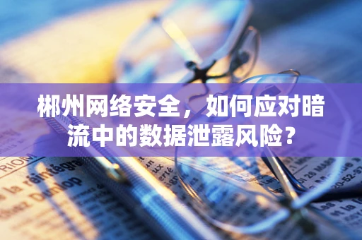郴州网络安全，如何应对暗流中的数据泄露风险？