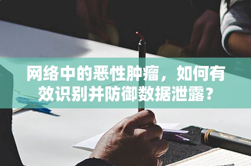网络中的恶性肿瘤，如何有效识别并防御数据泄露？