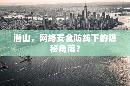 潜山，网络安全防线下的隐秘角落？