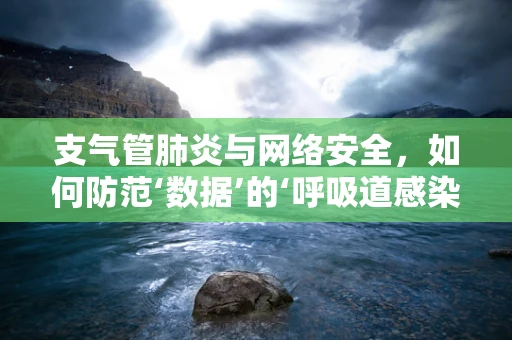 支气管肺炎与网络安全，如何防范‘数据’的‘呼吸道感染’？