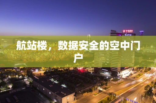 航站楼，数据安全的空中门户