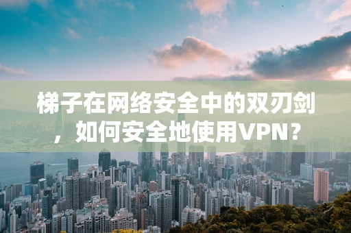 梯子在网络安全中的双刃剑，如何安全地使用VPN？