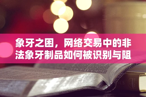 象牙之困，网络交易中的非法象牙制品如何被识别与阻断？