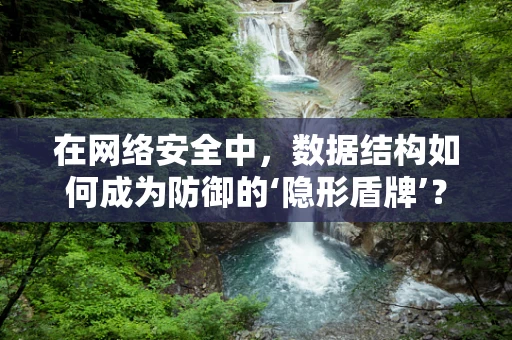 在网络安全中，数据结构如何成为防御的‘隐形盾牌’？