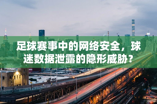 足球赛事中的网络安全，球迷数据泄露的隐形威胁？