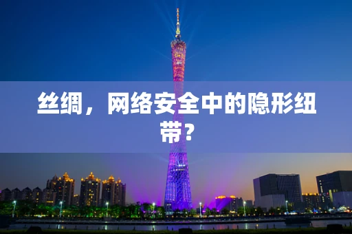 丝绸，网络安全中的隐形纽带？