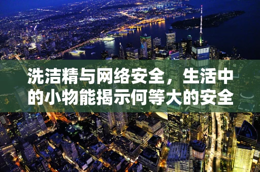 洗洁精与网络安全，生活中的小物能揭示何等大的安全漏洞？