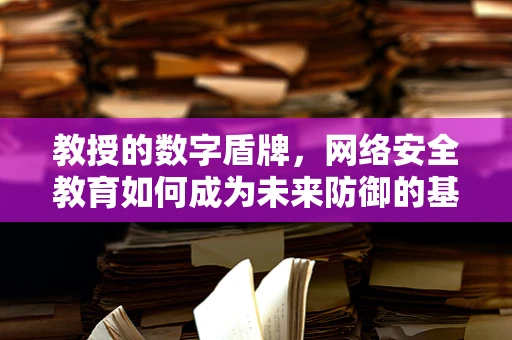 教授的数字盾牌，网络安全教育如何成为未来防御的基石？