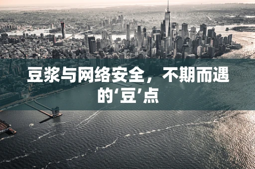 豆浆与网络安全，不期而遇的‘豆’点