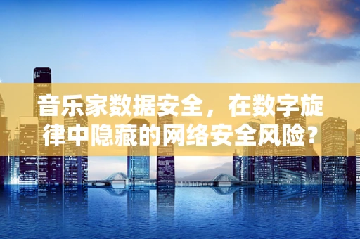 音乐家数据安全，在数字旋律中隐藏的网络安全风险？