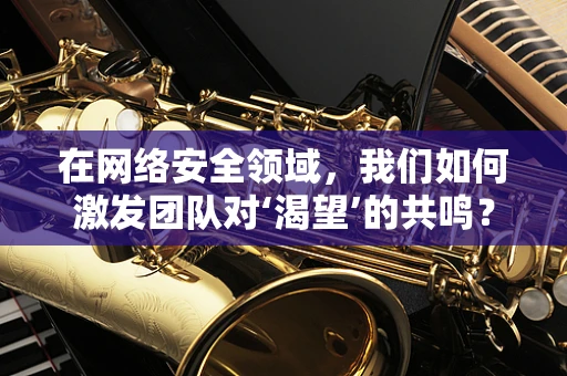 在网络安全领域，我们如何激发团队对‘渴望’的共鸣？