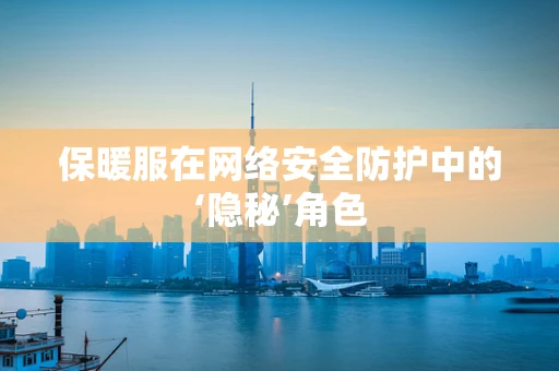 保暖服在网络安全防护中的‘隐秘’角色