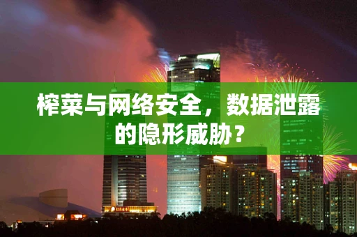 榨菜与网络安全，数据泄露的隐形威胁？