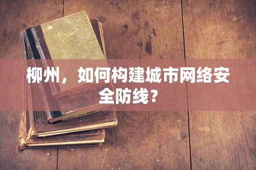 柳州，如何构建城市网络安全防线？