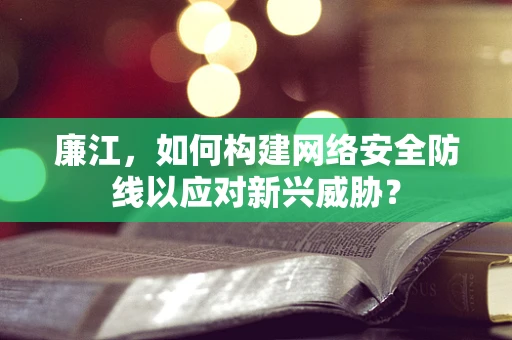 廉江，如何构建网络安全防线以应对新兴威胁？