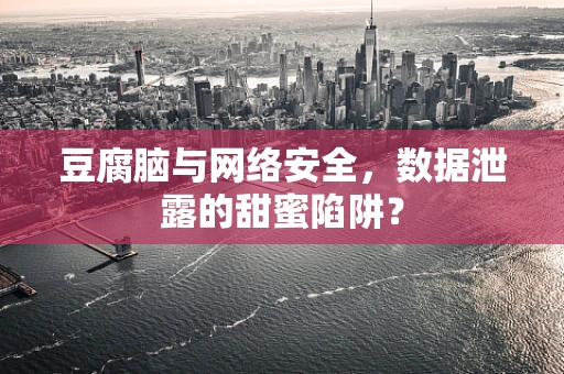 豆腐脑与网络安全，数据泄露的甜蜜陷阱？