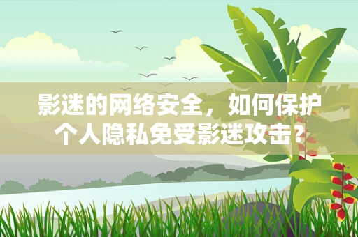 影迷的网络安全，如何保护个人隐私免受影迷攻击？