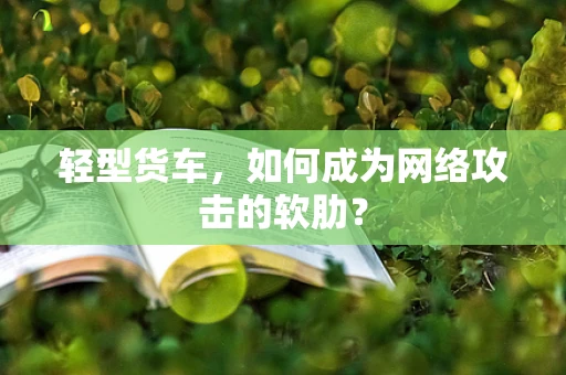 轻型货车，如何成为网络攻击的软肋？