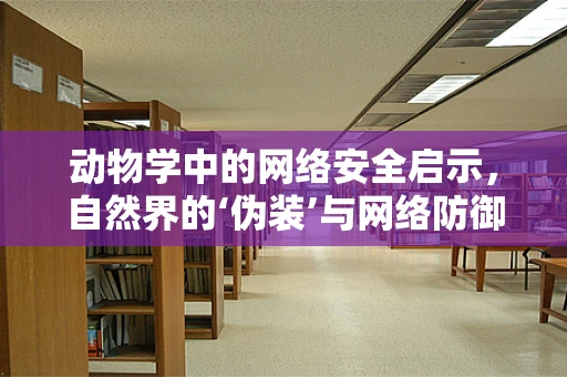 动物学中的网络安全启示，自然界的‘伪装’与网络防御的智慧