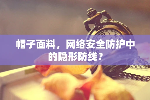 帽子面料，网络安全防护中的隐形防线？