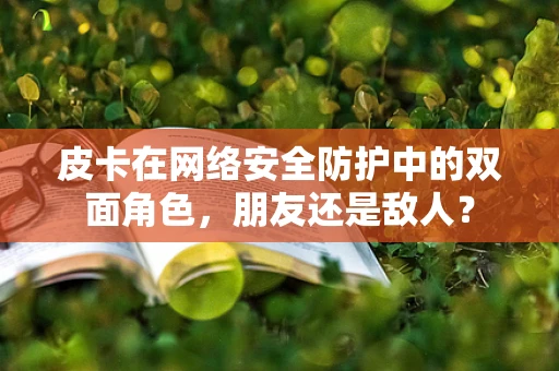 皮卡在网络安全防护中的双面角色，朋友还是敌人？