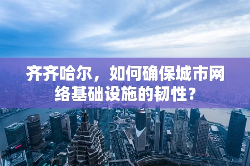 齐齐哈尔，如何确保城市网络基础设施的韧性？
