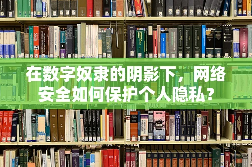 在数字奴隶的阴影下，网络安全如何保护个人隐私？