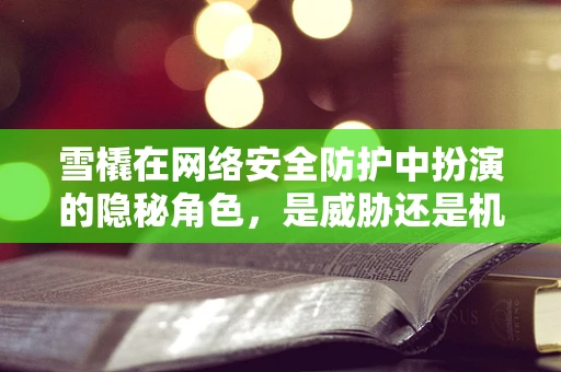 雪橇在网络安全防护中扮演的隐秘角色，是威胁还是机遇？