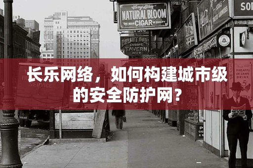 长乐网络，如何构建城市级的安全防护网？