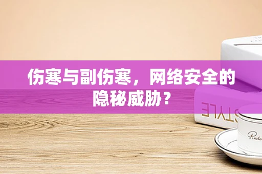 伤寒与副伤寒，网络安全的隐秘威胁？