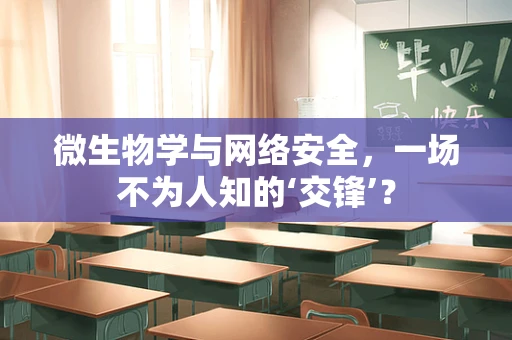 微生物学与网络安全，一场不为人知的‘交锋’？
