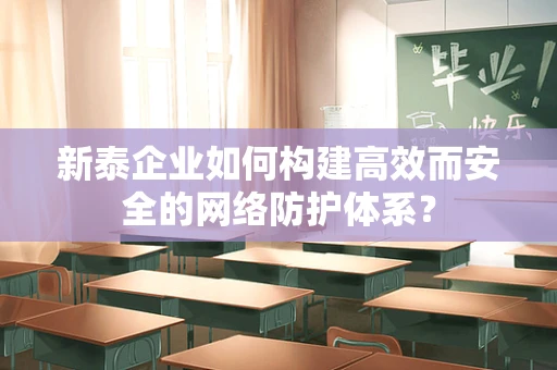 新泰企业如何构建高效而安全的网络防护体系？