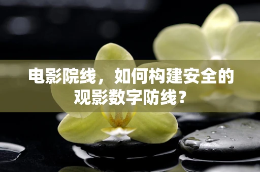 电影院线，如何构建安全的观影数字防线？