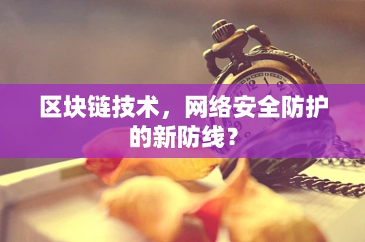 区块链技术，网络安全防护的新防线？