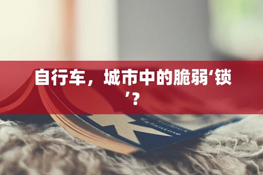 自行车，城市中的脆弱‘锁’？