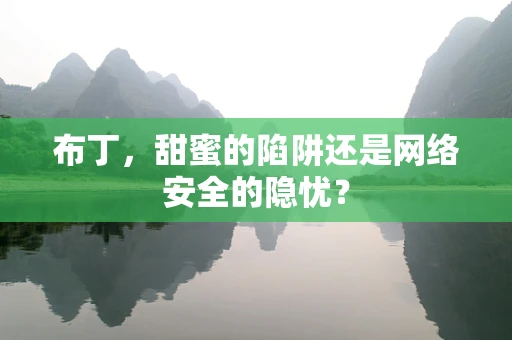 布丁，甜蜜的陷阱还是网络安全的隐忧？