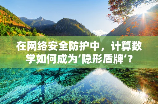 在网络安全防护中，计算数学如何成为‘隐形盾牌’？