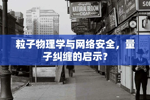 粒子物理学与网络安全，量子纠缠的启示？